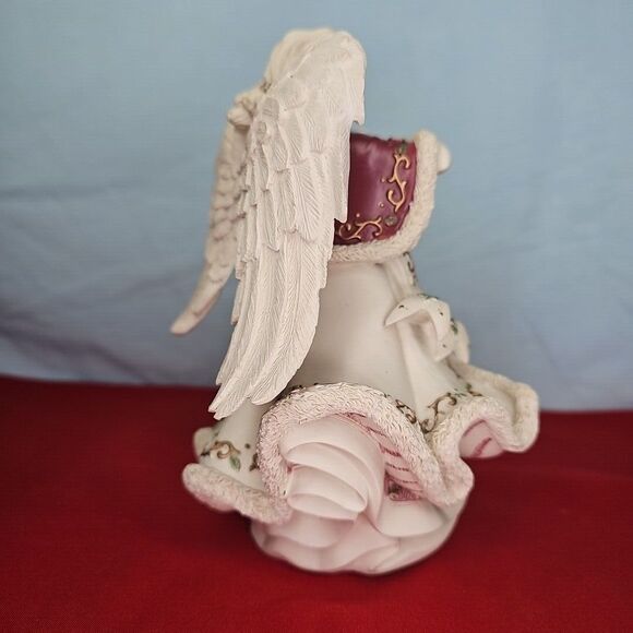 Angel Music Box Jean w/Violin #65041 Hark The Herald Angels Sing Sarah's - Picture 5 of 12